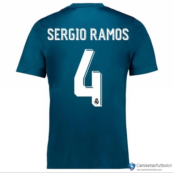 Camiseta Real Madrid Tercera equipo Sergio Ramos 2017-18